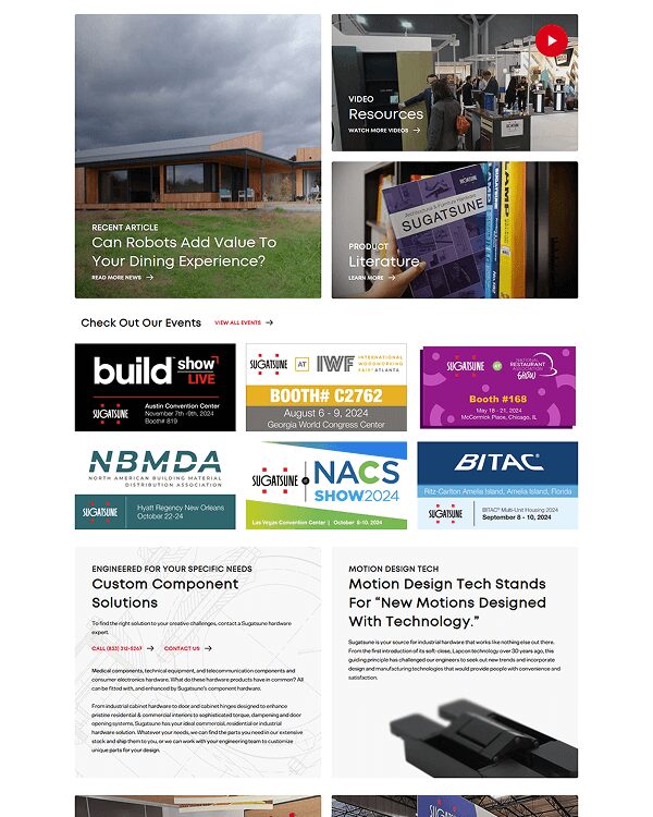 Sugatsune-America-Home-Page2